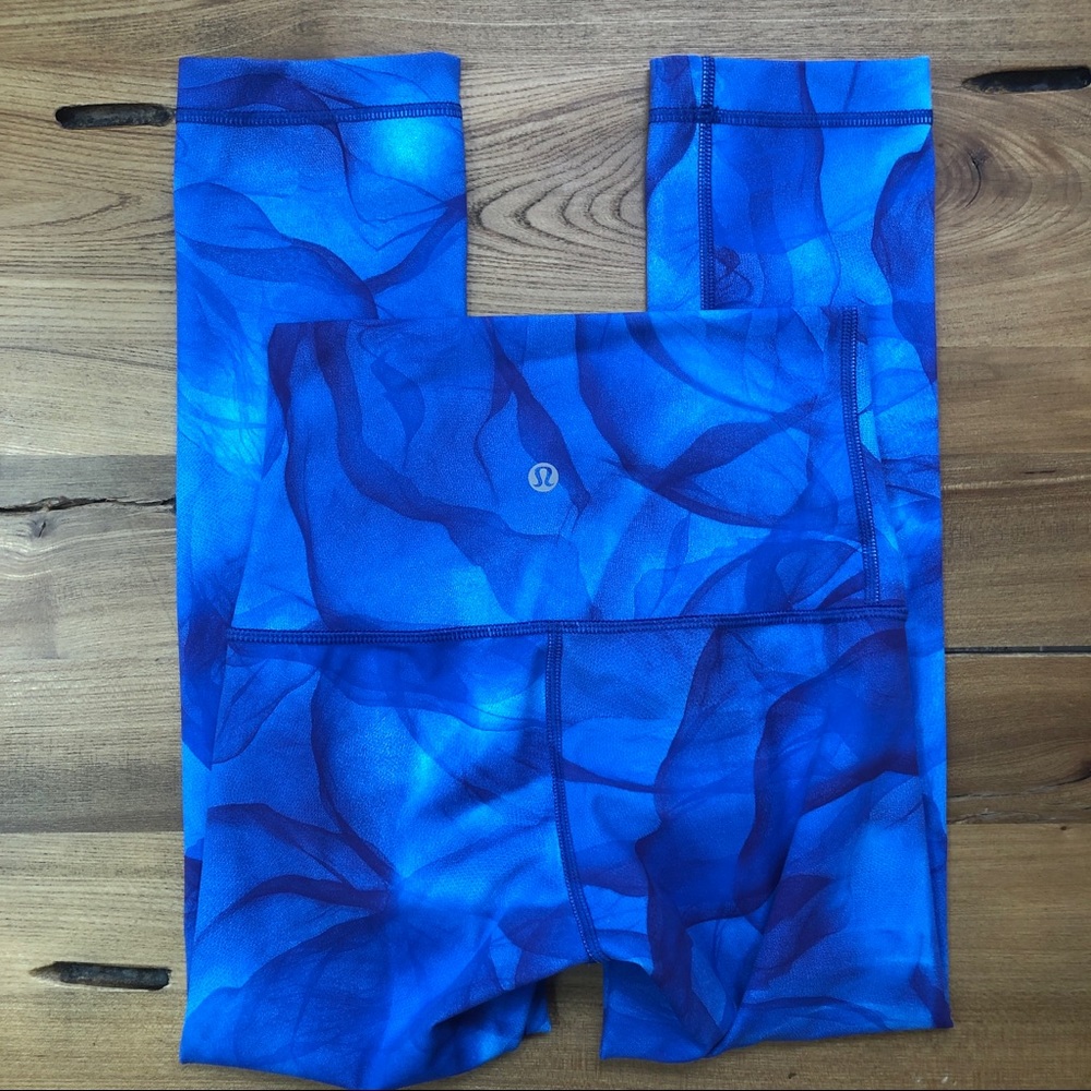 Lululemon Wunder Under Crop (Hi-Rise) (21") Midnight Tulle Multi Luxtreme - Picture 10 of 13